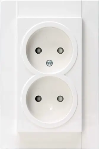 Professionele kwaliteit | Kopp HK07 WIT inbouw stopcontact dubbel