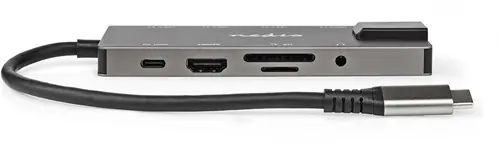Nedis USB Docking Station USB-C Male 5 Gbps 0.2 m Verguld 1 stuks - CCBW64775AT02 CCBW64775AT02 | Veilige betaling