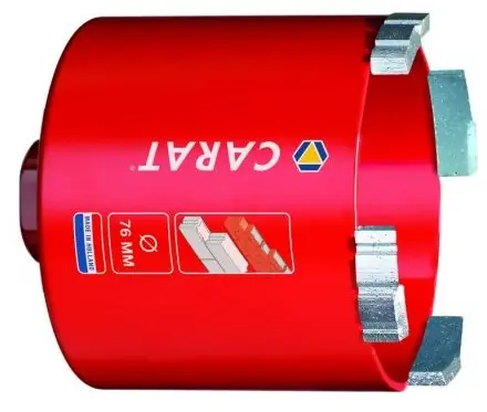 Beste prijs | Carat HTS0876040 Dustec Diamant dozenboor voor droogboren - 87mm - HTS0876040