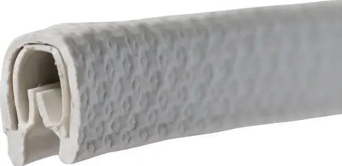 Aanbieding | Promat/Tecwerk Hoekbescherming klembereik 1-2 mm lengte 100 m breedte 6,5 mm hoogte 9,5 mm wit-grijs - 4577770135