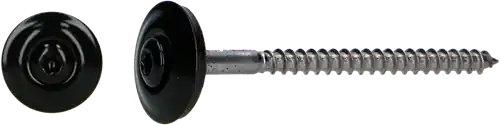 pgb-Europe PGB-FASTENERS Houtschroef D7995+EPDM20 4,5x35 R9005 A 100 st - 7995RTA000359005B3 | Erg populair