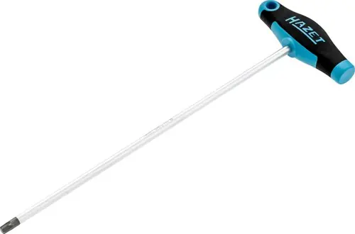 Actieprijs - HAZET Buitenspiegel demontage/montage; TORX® schroevendraaier · extra lang 828LG-T40 · Binnen-TORX®-profiel · SW T40