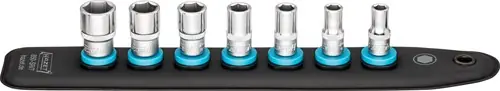 Pak je kans - HAZET SmartRail met 7 steekplaatsen 850-SR/7 · 1/4 inch (6,3 mm) vierkant hol · Buiten-zeskant-tractieprofiel · 7-delig · 5,5 · 6 · 7 · 8 · 10 · 11 · 13
