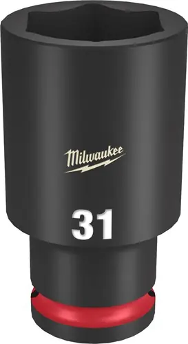 Aanrader - Milwaukee Dop SHOCKWAVE 1/2 Lang 31 mm - 4932500303
