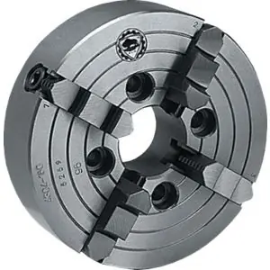 Rechtstreeks van de fabrikant - Bison 85.600 onafhankelijke vier-klauwplaat diameter 85-160 mm staal type 4306 vanaf diameter 200 mm gietijzer type 4304 250 mm 85.600.0250