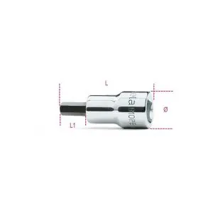Beta 910PE schroevendraaier bitdop 3/8 inch inbus 10 mm 910PE 10 009100500 - Expreslevering