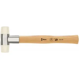 Prijsverlaging | Wera 101 kunststof hamer met nylon kop nummer 3x33 mm 05000315001